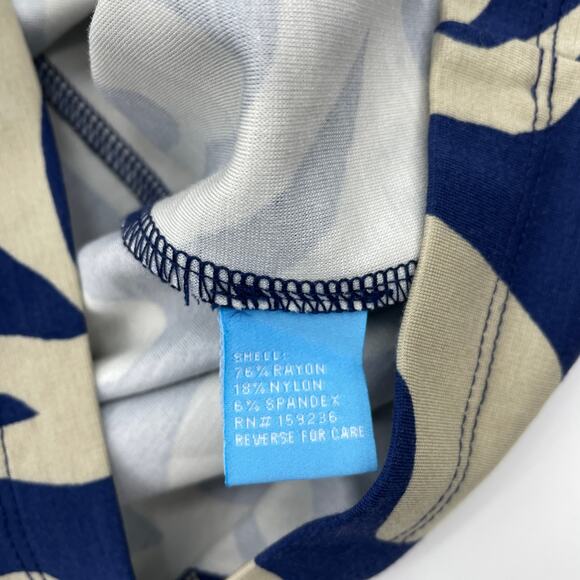 J MCLAUGHLIN Career Dress Womens Size M Geo Print Sheath 3/4 Sleeve Mature - Picture 4 of 9